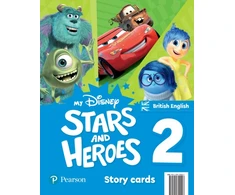 KNYGA Bookshop My Disney Stars and Heroes British Edition Level 2 Story Cards
