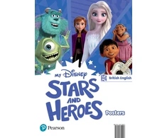 KNYGA Bookshop My Disney Stars and Heroes British Edition Posters