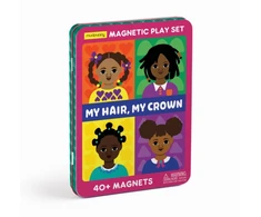 KNYGA Mudpuppy My Hair, My Crown Magnetic Play Set