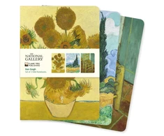 KNYGA Bookshop National Gallery: Van Gogh Set of 3 Midi Notebooks