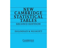 KNYGA Bookshop New Cambridge Statistical Tables