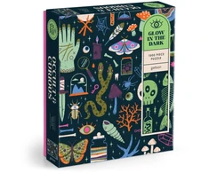 KNYGA Bookshop Occult and Curious 1000 Piece Glow in the Dark Puzzle