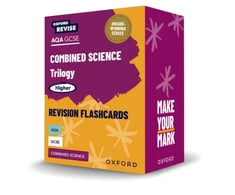 KNYGA Jo Locke Oxford Revise: AQA GCSE Combined Science Trilogy Higher Revision Flashcards
