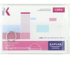 KNYGA Bookshop P1 MANAGEMENT ACCOUNTING - REVISION CARDS