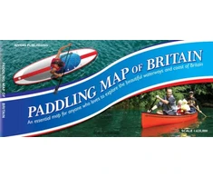 KNYGA Bookshop Paddling Map of Britain - Third Edition 2022