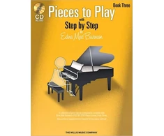KNYGA Bookshop Pieces to Play - Book 3 with CD