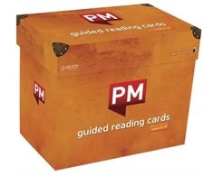 KNYGA Bookshop PM Oranžinis: GUIDED READING CARDS BOX SET