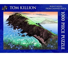 KNYGA Bookshop Point Reyes from Chimney Rock 1000 Piece Jigsaw Puzzle