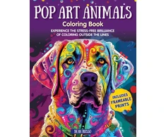 KNYGA Dean Russo Pop Art Animals Coloring Book