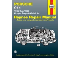 KNYGA Bookshop Porsche 911 (1965-1989) for Coupe, Targa &amp; Cabriolet Haynes Repair Manual (USA)