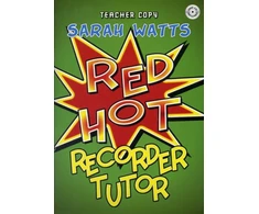 KNYGA Bookshop Raudona Hot Recorder Tutor 1 - Teacher Copy