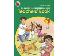 KNYGA Bookshop Raudona Squirrel Phonics Teachers' Book Level 4 Set 2 and Level 5 Sets 2a, 2b and 2c