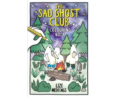 KNYGA Bookshop Sad Ghost Club Colouring Book