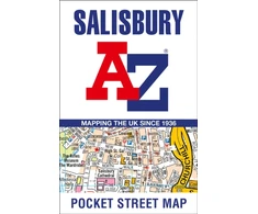 KNYGA Bookshop Salisbury A-Z Pocket Street Map
