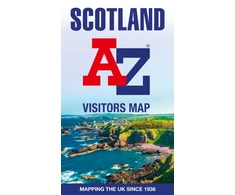 KNYGA Bookshop Scotland A-Z Visitors Map