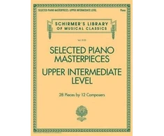 KNYGA Inc G Schirmer Selected Piano Masterpieces - Upper Intermediate