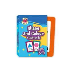 KNYGA Cgp Books Shape &amp; Colour Flashcards for Ages 3-5