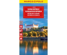 KNYGA Bookshop Slovak Republic Marco Polo Map