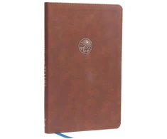 KNYGA Bookshop Spurgeon and the Psalms: The Book of Psalms with Devotions from Charles Spurgeon (NKJV, Brown Leathersoft, Comfort Print)
