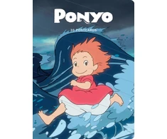 KNYGA Bookshop Studio Ghibli Ponyo: 30 Postcards