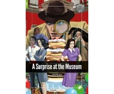 KNYGA Foxton Books Surprise at the Museum - Foxton Readers Level 1 (400 Headwords CEFR A1-A2) with free online AUDIO