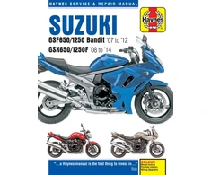 KNYGA Bookshop Suzuki GSF650/1250 Bandit &amp; GSX650/1250F (07-14) Haynes Repair Manual