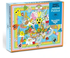 KNYGA Bookshop Sweet Hearts 500-Piece Jigsaw Puzzle