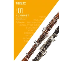 KNYGA Bookshop Trinity College London Clarinet Exam Pieces from 2023: Grade 1