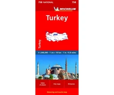 KNYGA Bookshop Turkey - Michelin National Map 758
