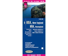 KNYGA Bookshop USA 5 New England (1:600.000)