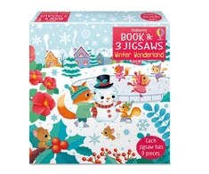 KNYGA Bookshop Usborne Book and 3 Jigsaws: Winter Wonderland