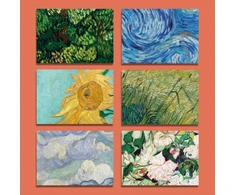 KNYGA Bookshop Vincent Van Gogh Postcard Set