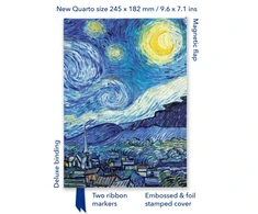 KNYGA Bookshop Vincent van Gogh: The Starry Night (Foiled Quarto Journal)