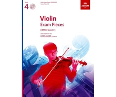 KNYGA Violin Exam Pieces 2020-2023, ABRSM Grade 4, Score, Part &amp; CD