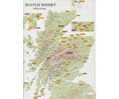 KNYGA Bookshop Whisky Distilleries Collect and Scratch Print