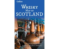KNYGA Bookshop Whisky Map of Scotland