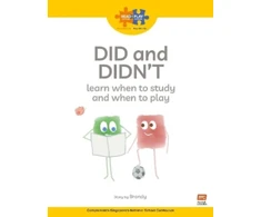 KNYGA Brandy Read + Play Social Skills Bundle 2 Did and Didn’t learn when to study and when to play