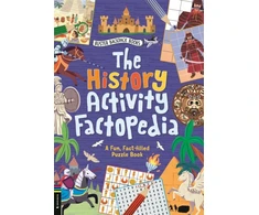KNYGA Buster Books History Activity Factopedia, A Fun, Fact-filled Puzzle Book
