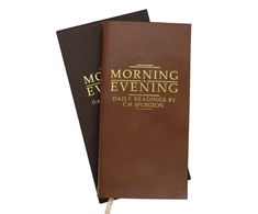 KNYGA C H Spurgeon Morning and Evening Tan Leather