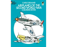 KNYGA Carlo Demand Airplanes of the Second World War Coloring Book