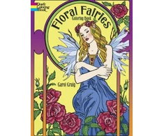 KNYGA Carol Craig Floral Fairies Coloring Book