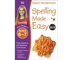 KNYGA Carol Vorderman Spelling Made Easy, Ages 6-7 (Key Stage 1)