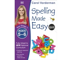 KNYGA Carol Vorderman Spelling Made Easy, Ages 5-6 (Key Stage 1)