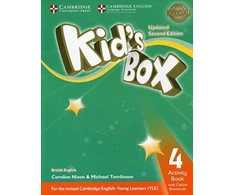 KNYGA Caroline Nixon Kid's Box Level 4 Activity Book with Online Resources British English
