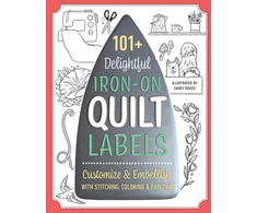 KNYGA Casey Dukes 101+ Delightful Iron-on Quilt Labels