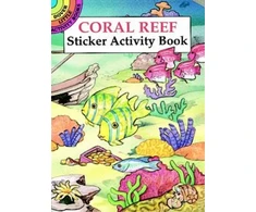 KNYGA Cathy Beylon Coral Reef Sticker Activity Book
