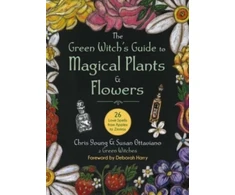 KNYGA Chris Young Žalias Witch's Guide to Magical Plants &amp; Flowers