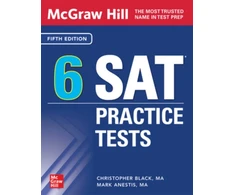KNYGA Christopher Black McGraw Hill 6 SAT Practice Tests, Fifth Edition