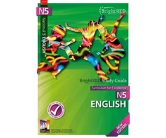 KNYGA Christopher Nicol BrightRED Study Guide National 5 English - New Edition