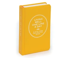 KNYGA Chronicle Books Staff Living Well One Line a Day